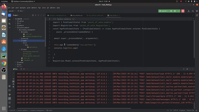 How to Load Custom Field to PoS in Odoo 16 | Odoo 16 Development Tutorials смотреть онлайн