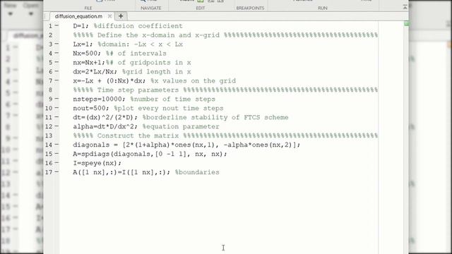 MATLAB Solution of the Diffusion Equation | Lecture 73 | Numerical Methods for Engineers смотреть онлайн