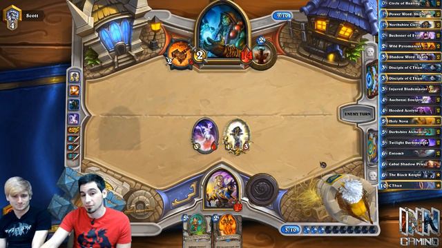 Hearthstone: High Ranking C'Thun Control Priest Deck Guide смотреть онлайн