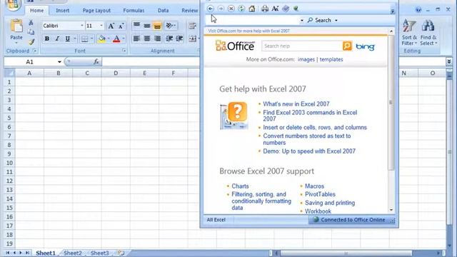 Microsoft Excel 2010 & 2007 Training Tutorial - Excel Help смотреть онлайн