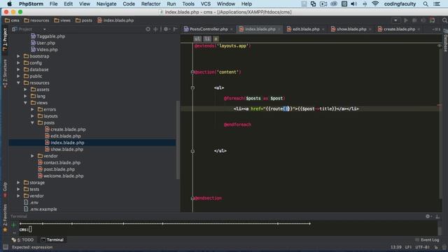 showing individual posts and updating ||forms and validation in laravel part 8 смотреть онлайн