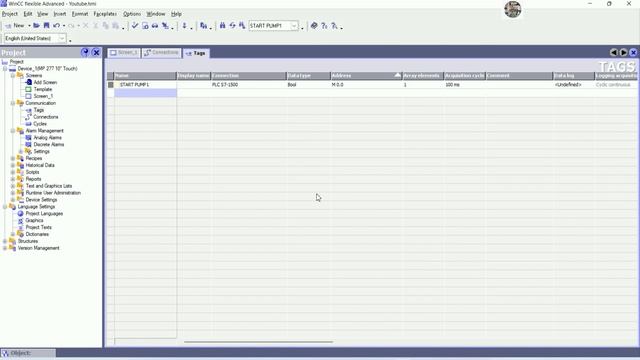WinCC Flexible 2008 SP5 connected with PLC S7-1500 via LAN cable full tutorial step by step смотреть онлайн