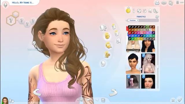 Sims 4 cas Super Girl and Super Man ! смотреть онлайн