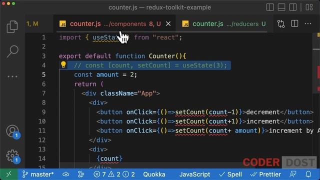 Redux toolkit with Redux hooks | The Modern Redux Crash Course. смотреть онлайн