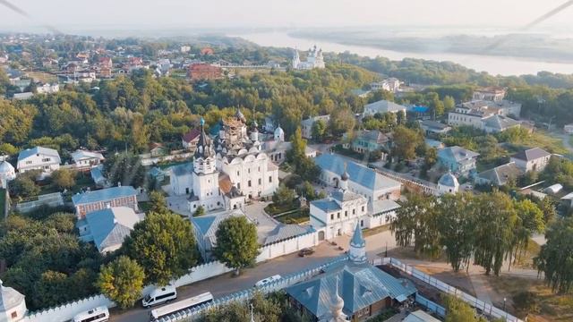Murom, Russia. Cathedral of the Annunciation of the Blessed Virgin in the Annunciation Monastery. T смотреть онлайн