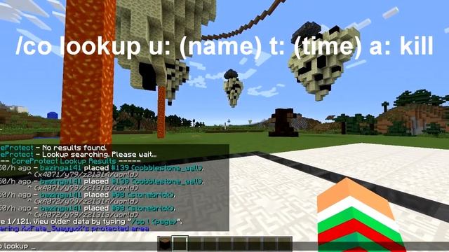 The Basic Commands Of Core Protect - Minecraft 1.8 | How To And Stuff смотреть онлайн