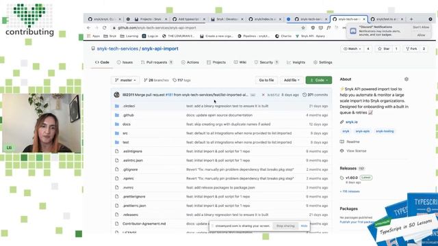 Contributing.today - TypeScript projects at Snyk смотреть онлайн