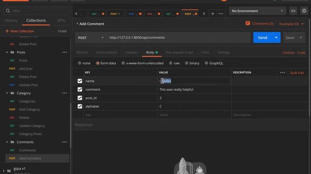 Vue + Vuetify Blog with Laravel REST API #12 Comments Controller & route смотреть онлайн