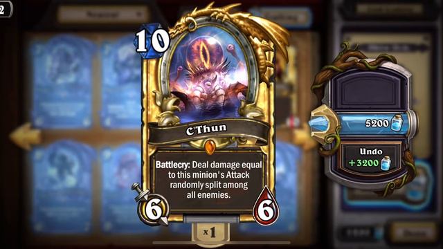 C’THUN Hearthstone Theme, Voice Line, & Golden Animation! смотреть онлайн