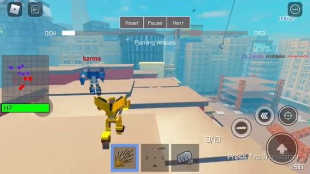 Roblox transformers prime part 1 смотреть онлайн