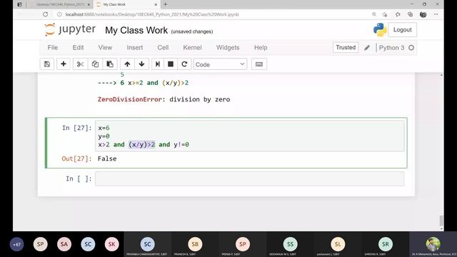 Python - short circuiting using Boolean Expressions смотреть онлайн