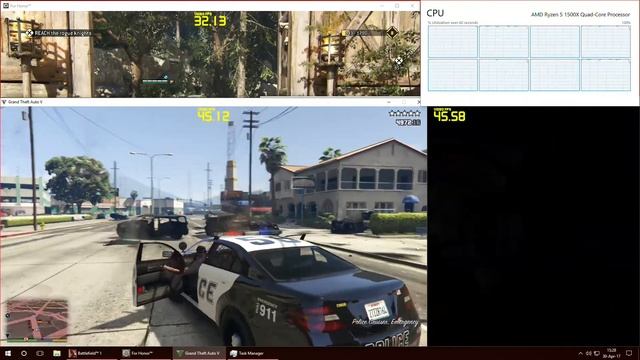 Ryzen R5 1500X "Multi-gaming" Test (Without Pausing) смотреть онлайн