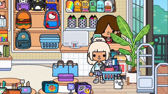 ИДУ ПОКУПАТЬ КАНЦЕЛЯРИЮ В ШКОЛУ💕👋🏻 #tocaboca #toca #обнова #токабока #канцелярия #elistoka #Школа смотреть онлайн