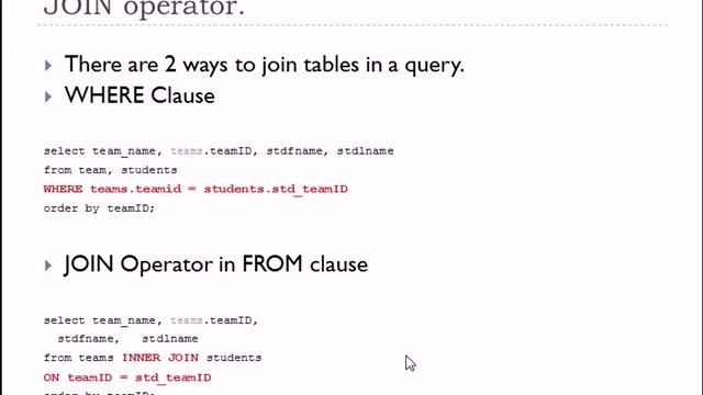 11 of 15 SQL Basics with Oracle - Using two or more tables in a query смотреть онлайн