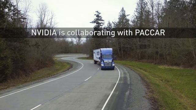NVIDIA and PACCAR Developing Self-Driving Trucks смотреть онлайн