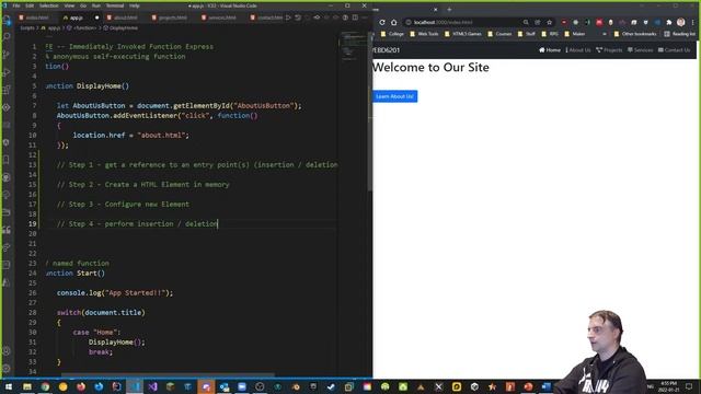 WEBD6201 - W2022 - Week 2 - Part 2 - Live Site setup and DOM Manipulation смотреть онлайн