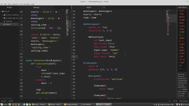 Python Kivy tutorial #6: Using KivyMD library | Kivy app project смотреть онлайн