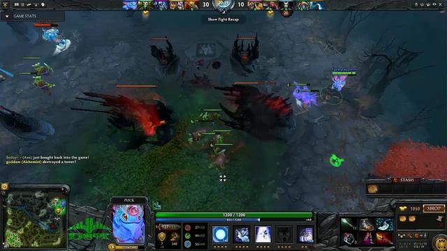 8500 MMR No[o]ne- PUCK RANKED! (24/6) HARDCORE GAME 6.87 patch DOTA 2 смотреть онлайн