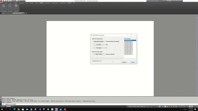 AutoCAD Sheet Layouts by Automation смотреть онлайн