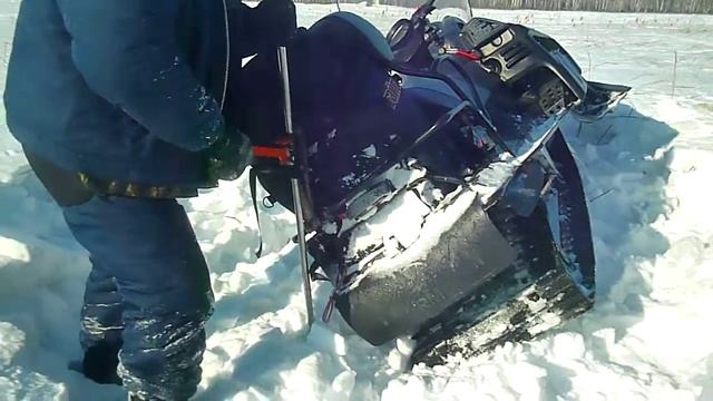 Работа подъемника для снегохода 02 смотреть онлайн