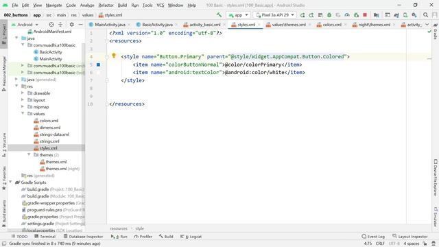 PART 2. Android Material UI Challenge - Buttons смотреть онлайн