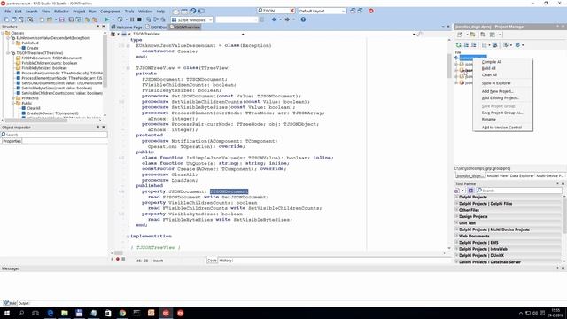 Learn How to Use the New JSON Features in RAD Studio 10 Seattle смотреть онлайн