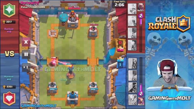 BEST HIGH LEVEL GAMEPLAY :: Clash Royale :: MY BEST YET, KILLING IT! смотреть онлайн