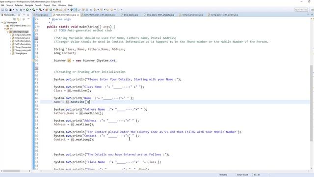 Class VIII ICSE JAVA Question 1 Information display on screen смотреть онлайн