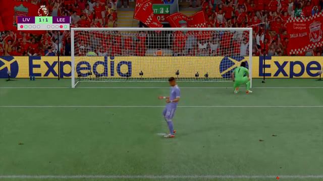 Ливерпуль - Лидс. Серия пенальти. АПЛ. Перенесенный 19 тур. Прогноз на матч. 23.02.22. FIFA 22