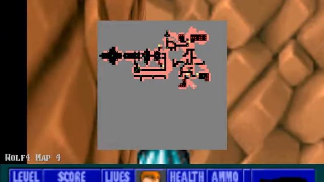 Прохождение Wolfenstein 3D Эпизод 4 Тёмный Секрет Секретный Инструктаж #32 смотреть онлайн