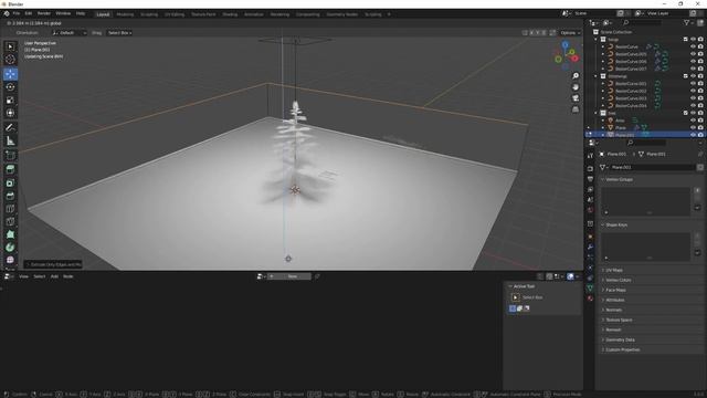 Creating a realistic christmas tree using Geometry Nodes смотреть онлайн