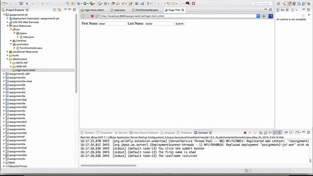 How to use JSF in Enterprise Java - Part 2 смотреть онлайн