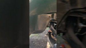 Промазал мастикой днище. Устанавливаю цельные подкрылки на газель Нехт.