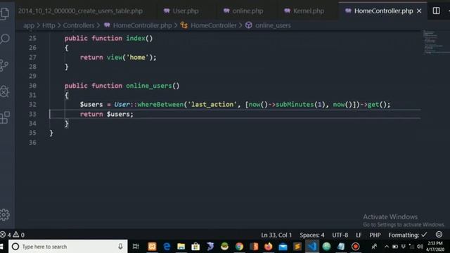 laravel and Vue.js | User Online And Offline Status Real Time смотреть онлайн