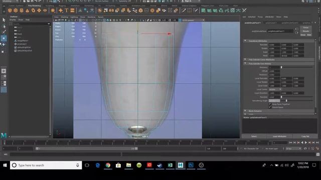 MAYA 2018: Modeling process of gold goblet - Part One смотреть онлайн