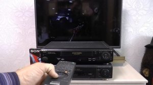 Sony SLV-E810EE - Hi-Fi-stereo video cassette recorder - демонстрация работы.