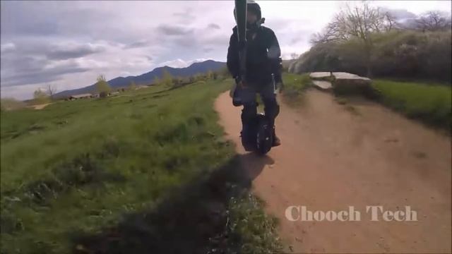 Gotway MCM5 —— 14 inches performance unicycle torque champion смотреть онлайн