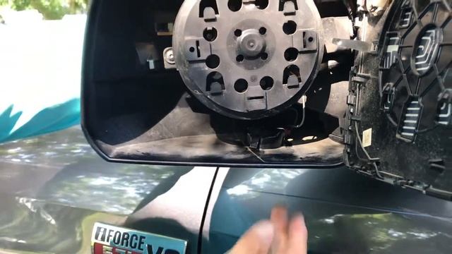 How To Remove Side View Mirror Off A 2013 Tundra.