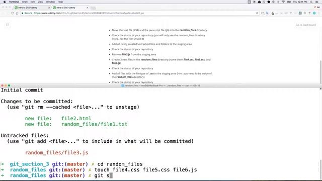 Intro to Git - Section 3 Exercises - Solution Video смотреть онлайн