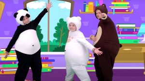 СТРОИМ ТЕРЕМОК - Мишки Сборник Детские Песенки Сказка про Теремок и животных