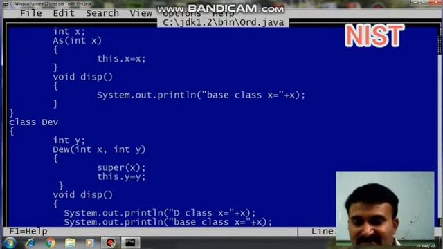 NIST #JAVA #Overriding #class9 смотреть онлайн