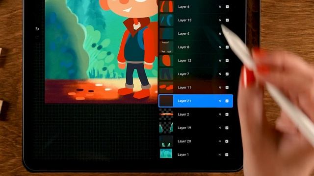 You Can Draw This Storybook Boy Character in PROCREATE - Step by Step Procreate Tutorial смотреть онлайн