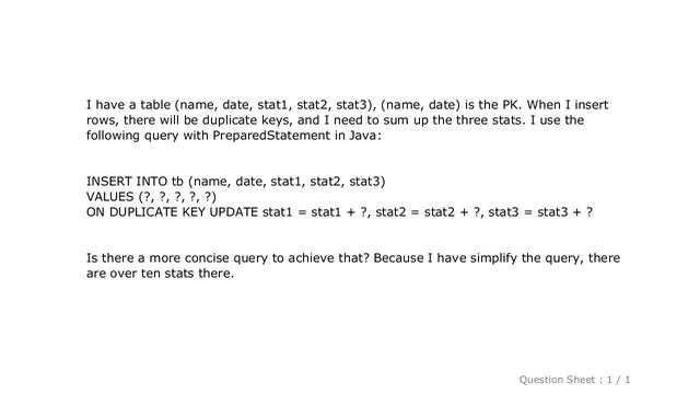 MySQL : MySQL insert row on duplicate key update multiple columns смотреть онлайн