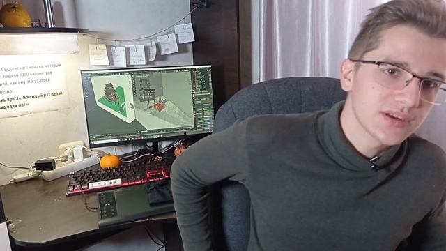 Прогресс за 2 недели изучения блендер/ Работы сделанные в программе blender с нуля #блендер #blende смотреть онлайн