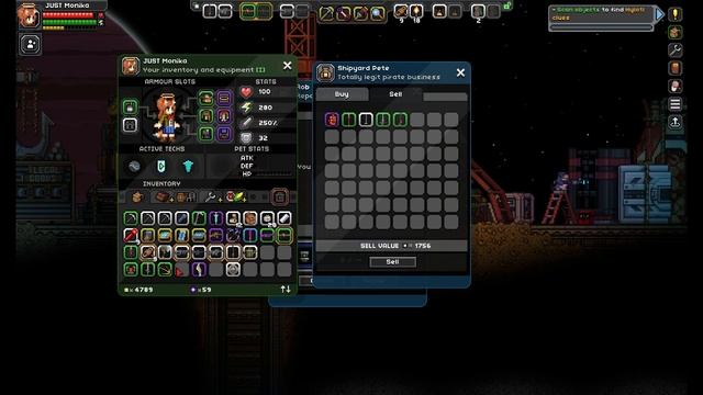 Modded Starbound! (Part 15) - Obtaining the Sparrow License смотреть онлайн