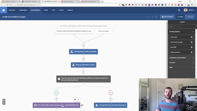 Using Zapier to catch webhooks смотреть онлайн