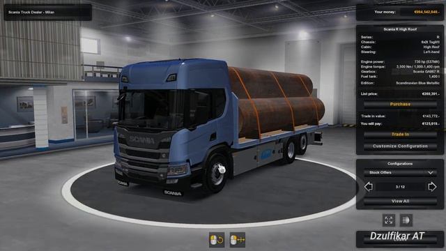 Euro Truck Simulator 2 - Lunna's Flatbed Addon For Tandem and Ekeri by Kast | ETS2 Mods 1.35 смотреть онлайн