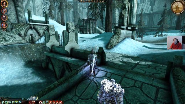 Dragon Age Origins - Hard mode - 2H Warrior - Return To Ostagar + смотреть онлайн