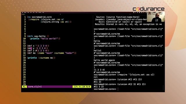 Clojure Data Structure смотреть онлайн