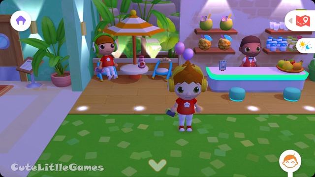 Vacation Hotel Stories | The Stuff Groovy Toddlers Game #32 | Cute Little Games смотреть онлайн